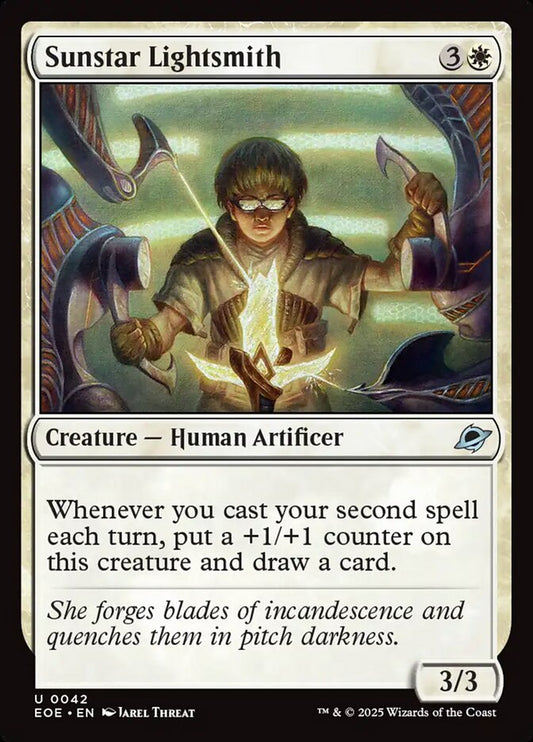 MTG Card Title: Sunstar Lightsmith EOE/42