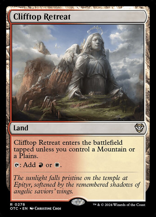 MTG Card Title: Clifftop Retreat OTC/278