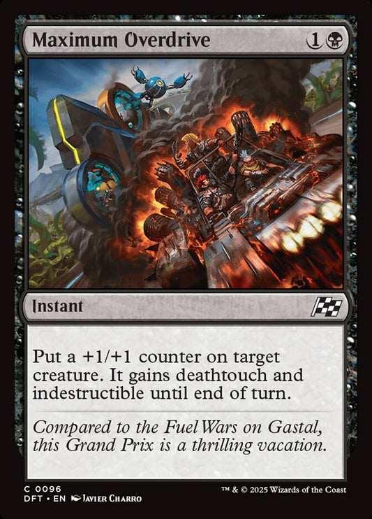 MTG Card Title: Maximum Overdrive DFT/96