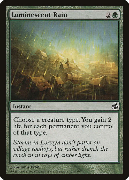 MTG Card Title: Luminescent Rain MOR/129