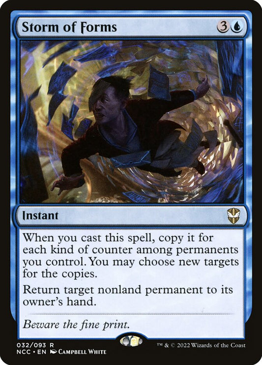 MTG Card Title: Storm of Forms NCC/32