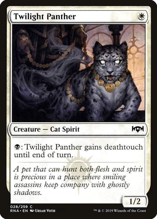 MTG Card Title: Twilight Panther RNA/28
