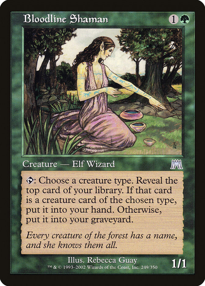 MTG Card Title: Bloodline Shaman ONS/249