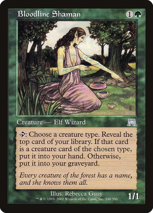 MTG Card Title: Bloodline Shaman ONS/249