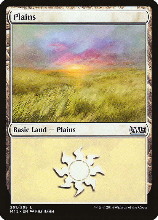 MTG Card Title: Plains M15/251