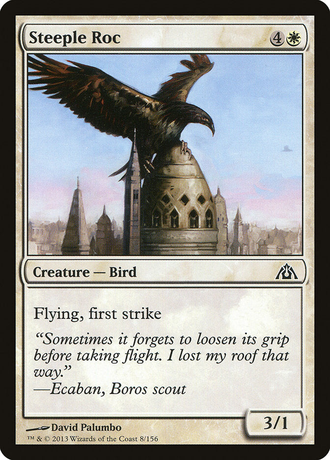 MTG Card Title: Steeple Roc DGM/8