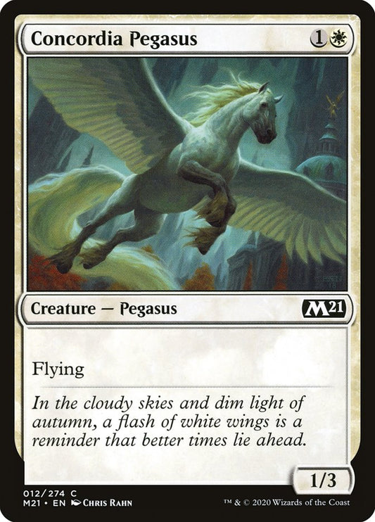 MTG Card Title: Concordia Pegasus M21/12