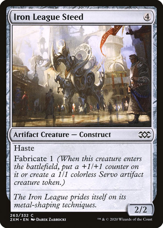 MTG Card Title: Iron League Steed 2XM/263