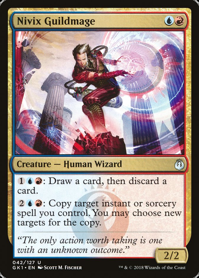 MTG Card Title: Nivix Guildmage GK1/42