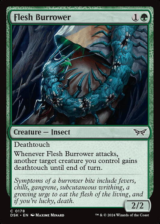 MTG Card Title: Flesh Burrower DSK/178