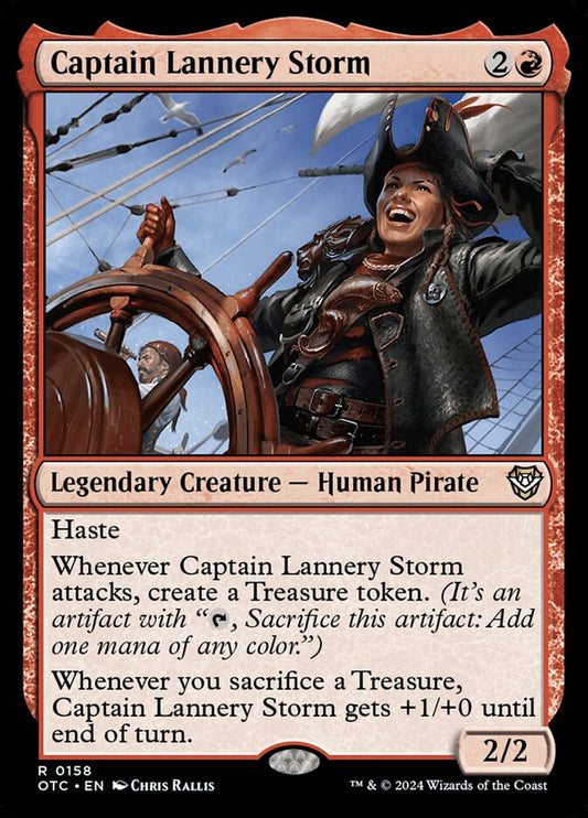 MTG Card Title: Captain Lannery Storm OTC/158