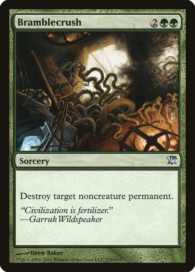 MTG Card Title: Bramblecrush ISD/172