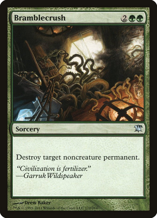 MTG Card Title: Bramblecrush ISD/172