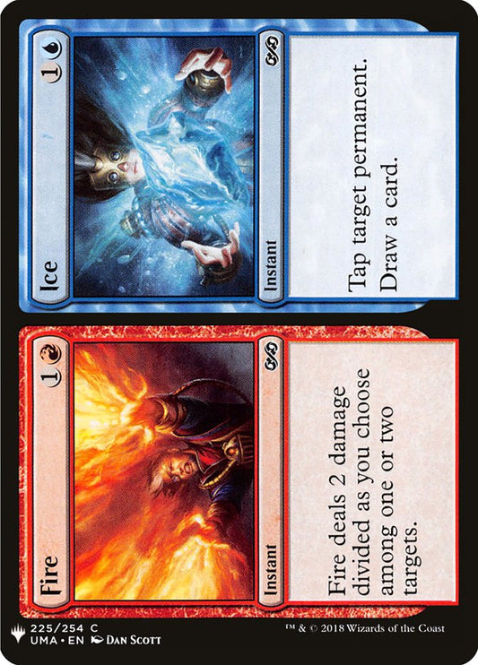 MTG Card Title: Fire // Ice PLST/UMA-225