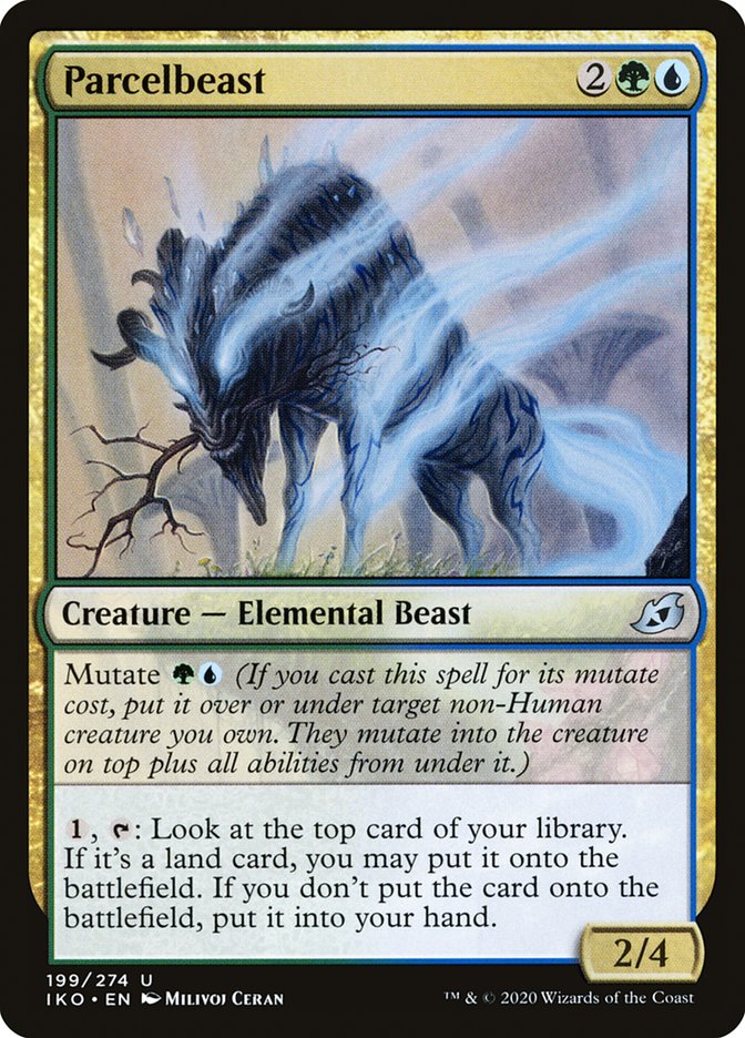 MTG Card Title: Parcelbeast IKO/199