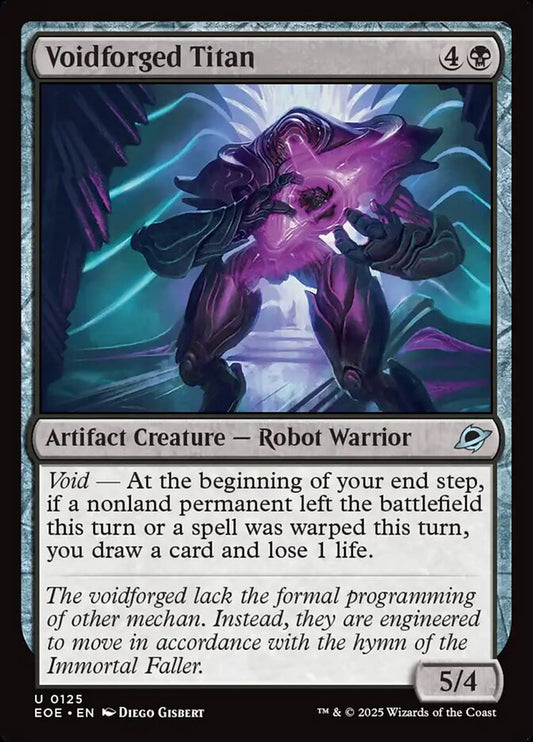 MTG Card Title: Voidforged Titan EOE/125