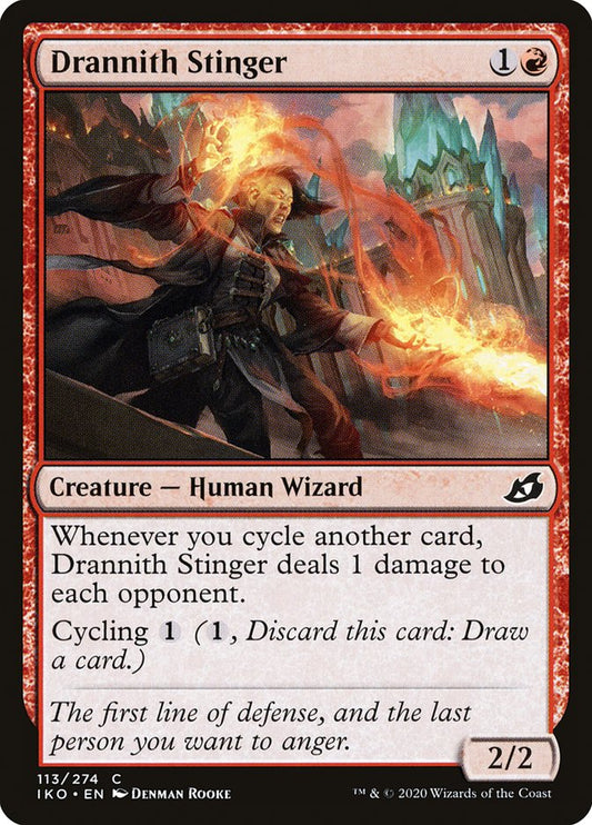 MTG Card Title: Drannith Stinger IKO/113