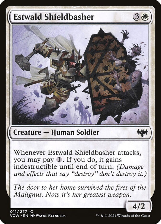 MTG Card Title: Estwald Shieldbasher VOW/11