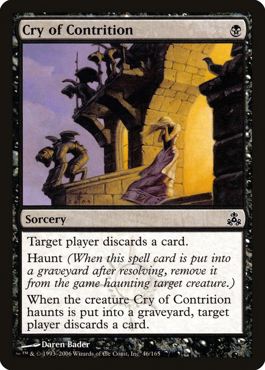 MTG Card Title: Cry of Contrition GPT/46