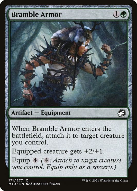 MTG Card Title: Bramble Armor MID/171