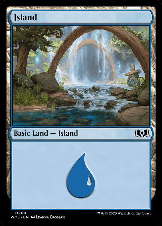 MTG Card Title: Island WOE/269