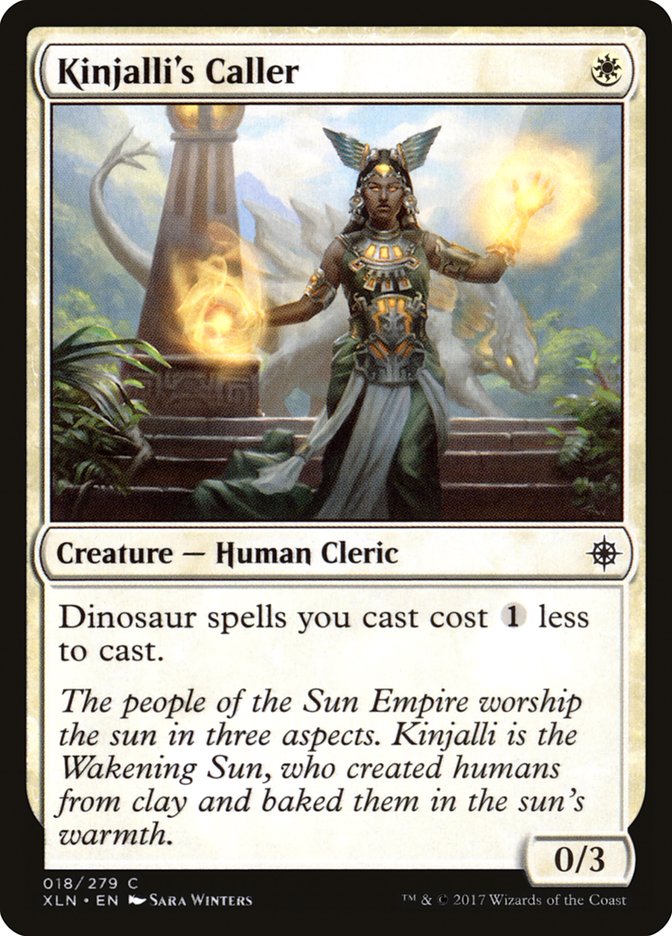 MTG Card Title: Kinjalli's Caller XLN/18