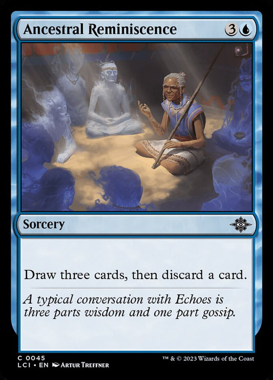 MTG Card Title: Ancestral Reminiscence LCI/45