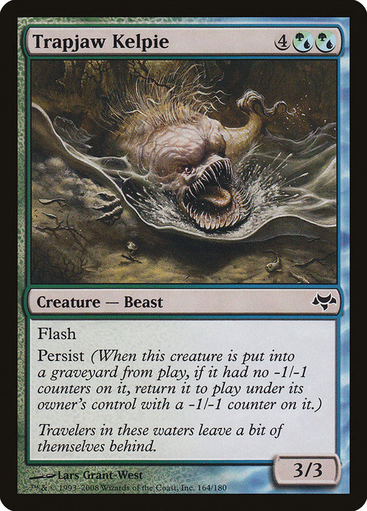 MTG Card Title: Trapjaw Kelpie EVE/164