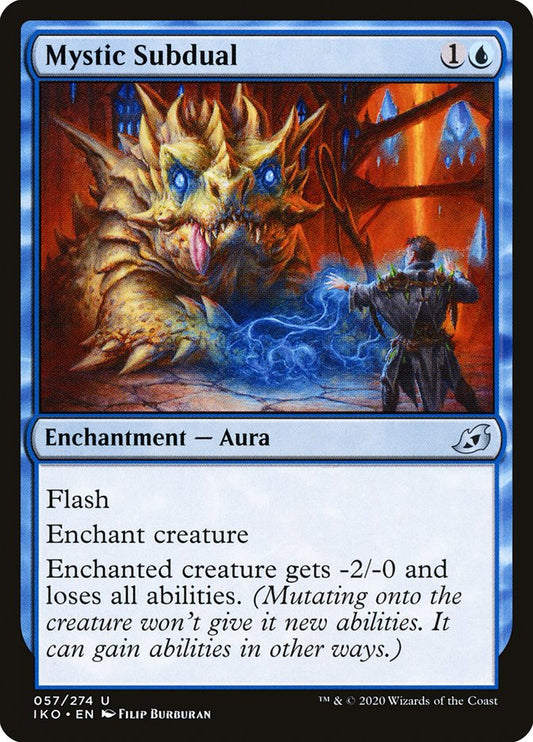 MTG Card Title: Mystic Subdual IKO/57