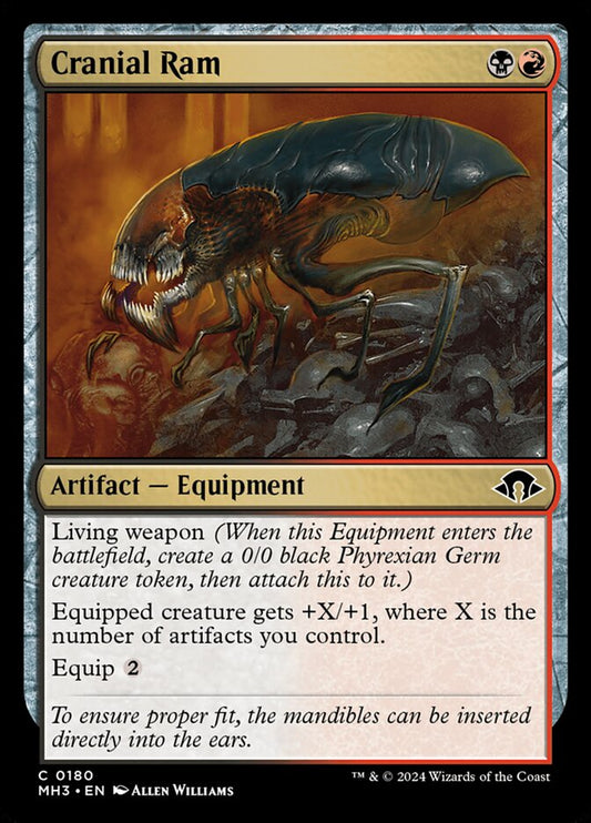 MTG Card Title: Cranial Ram MH3/180