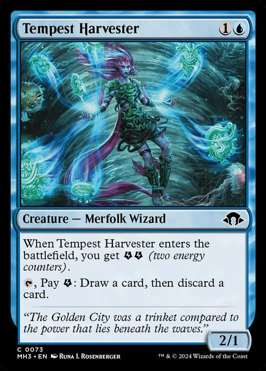MTG Card Title: Tempest Harvester MH3/73