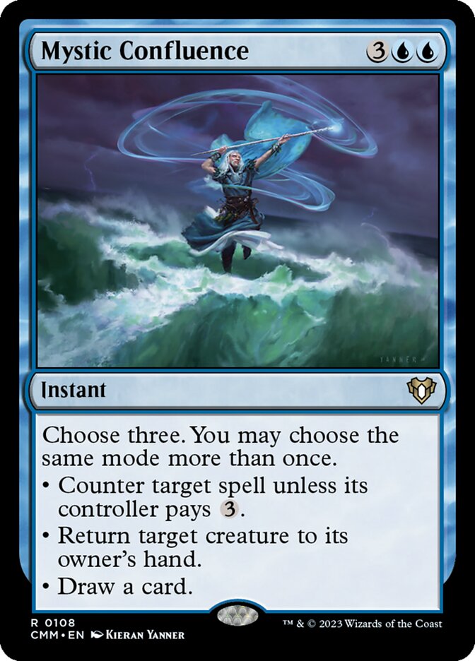 MTG Card Title: Mystic Confluence CMM/108