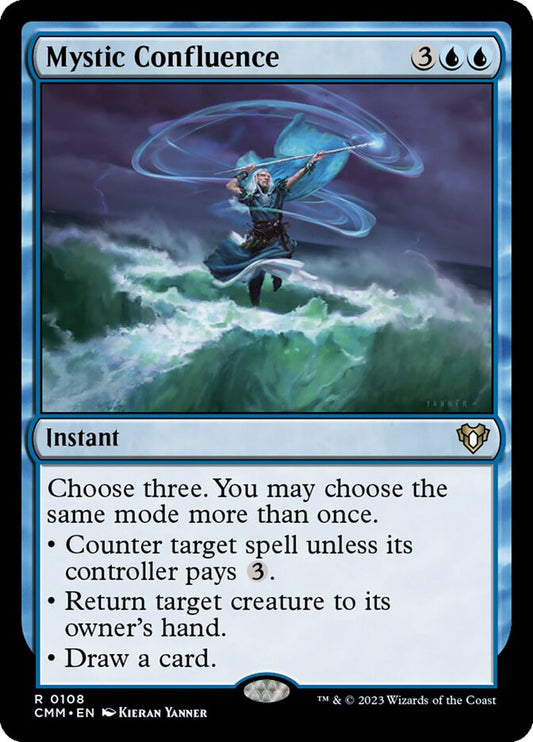 MTG Card Title: Mystic Confluence CMM/108