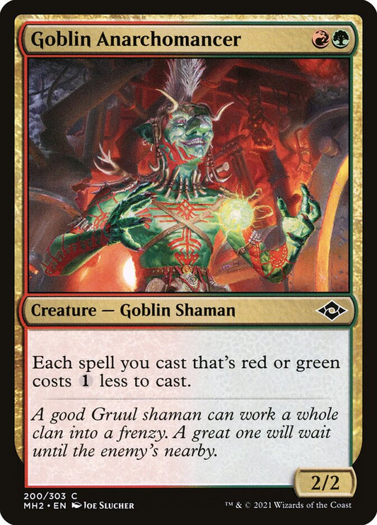 MTG Card Title: Goblin Anarchomancer MH2/200
