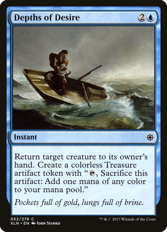 MTG Card Title: Depths of Desire XLN/52