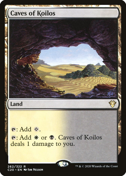 MTG Card Title: Caves of Koilos C20/262