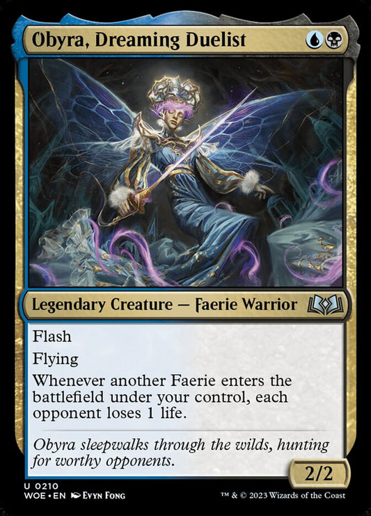 MTG Card Title: Obyra, Dreaming Duelist WOE/210