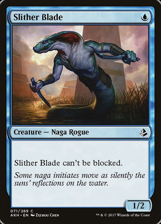 MTG Card Title: Slither Blade AKH/71