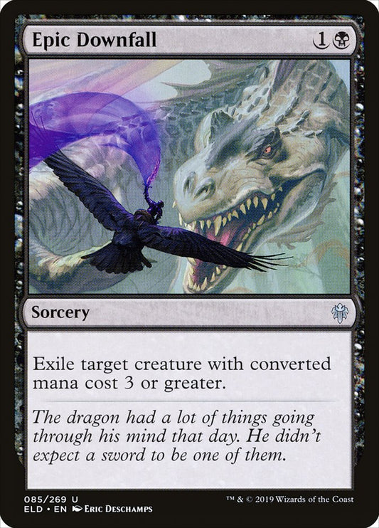 MTG Card Title: Epic Downfall ELD/85