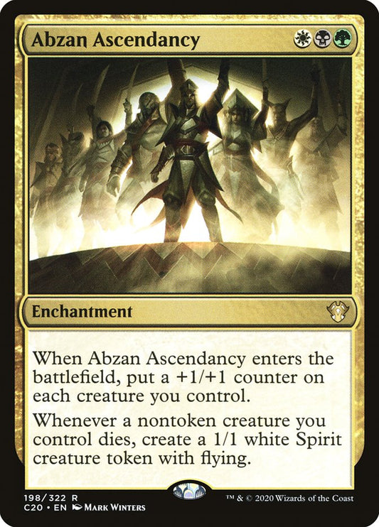 MTG Card Title: Abzan Ascendancy C20/198