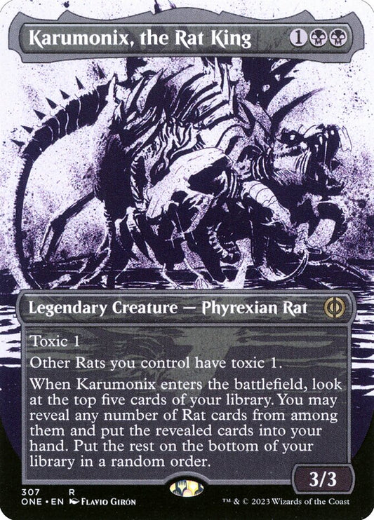 MTG Card Title: Karumonix, the Rat King ONE/307