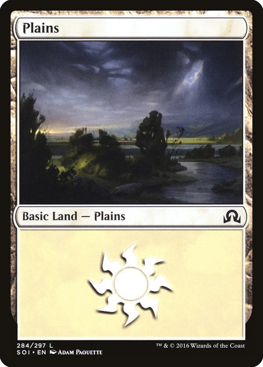 MTG Card Title: Plains SOI/284