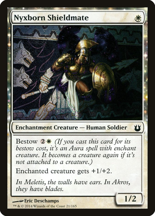 MTG Card Title: Nyxborn Shieldmate BNG/21