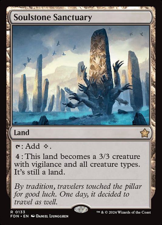 MTG Card Title: Soulstone Sanctuary FDN/133