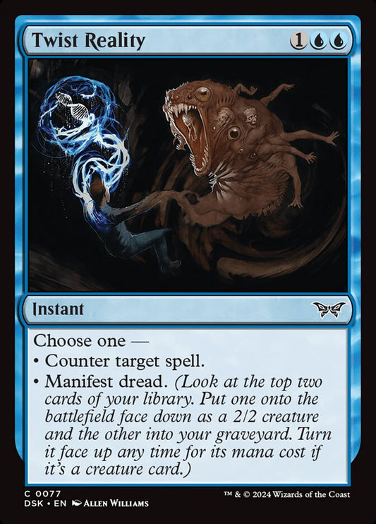 MTG Card Title: Twist Reality DSK/77