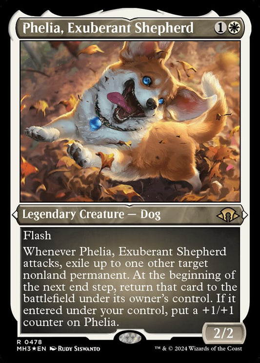 MTG Card Title: Phelia, Exuberant Shepherd MH3/478