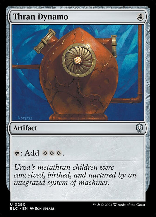 MTG Card Title: Thran Dynamo BLC/290