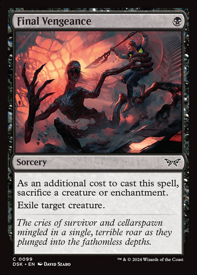 MTG Card Title: Final Vengeance DSK/99