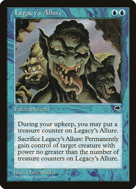 MTG Card Title: Legacy's Allure TMP/71