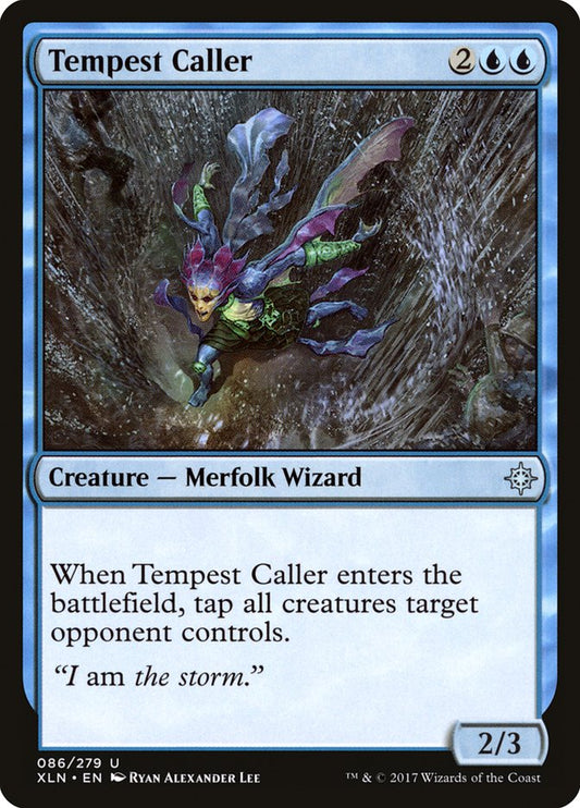 MTG Card Title: Tempest Caller XLN/86